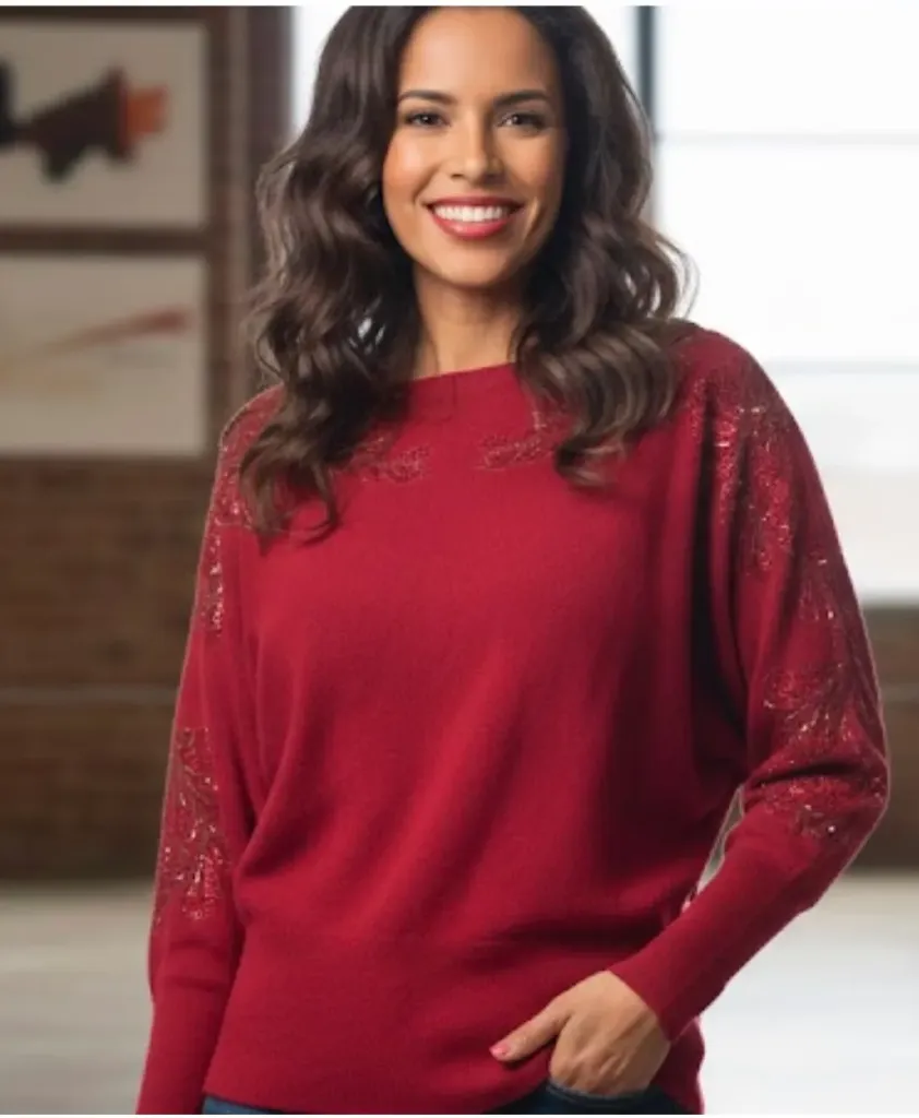 Blusa Carmesí Sophistique